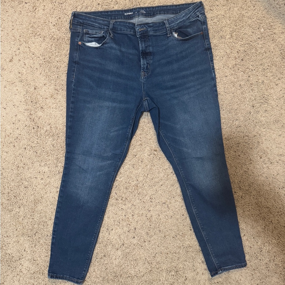 Old Navy Dark Blue Skinny Jeans